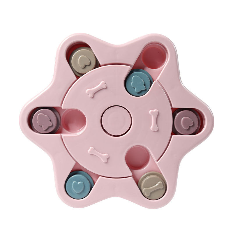 Dog puzzle activation toy for treats