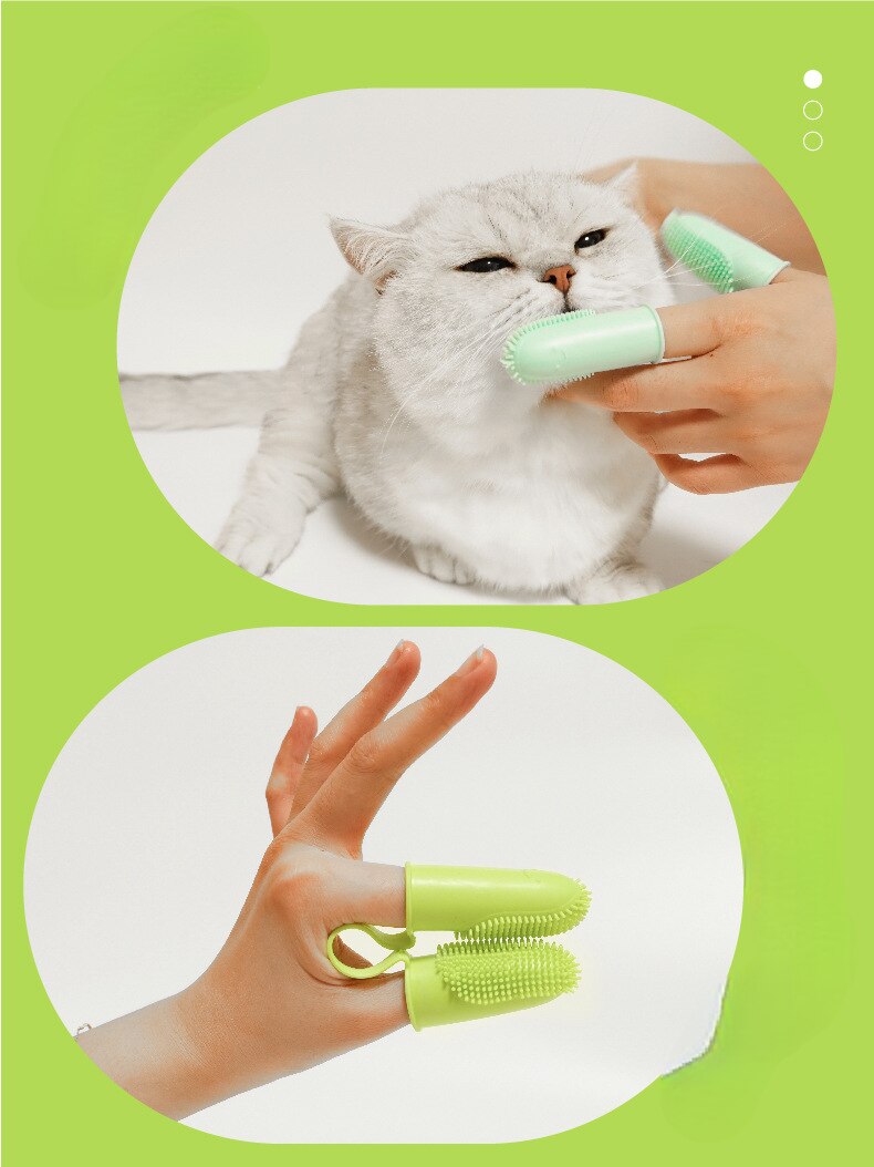 Double finger toothbrush