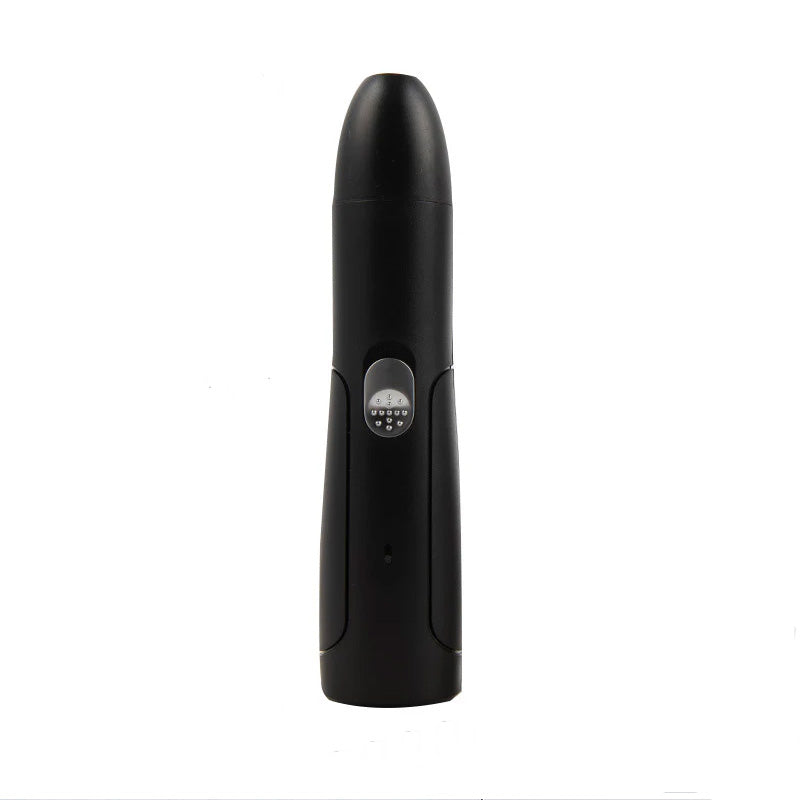Quiet electric nail file with 3 ports