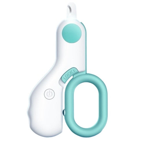 Ergonomic claw clipper LED lamp stainless steel