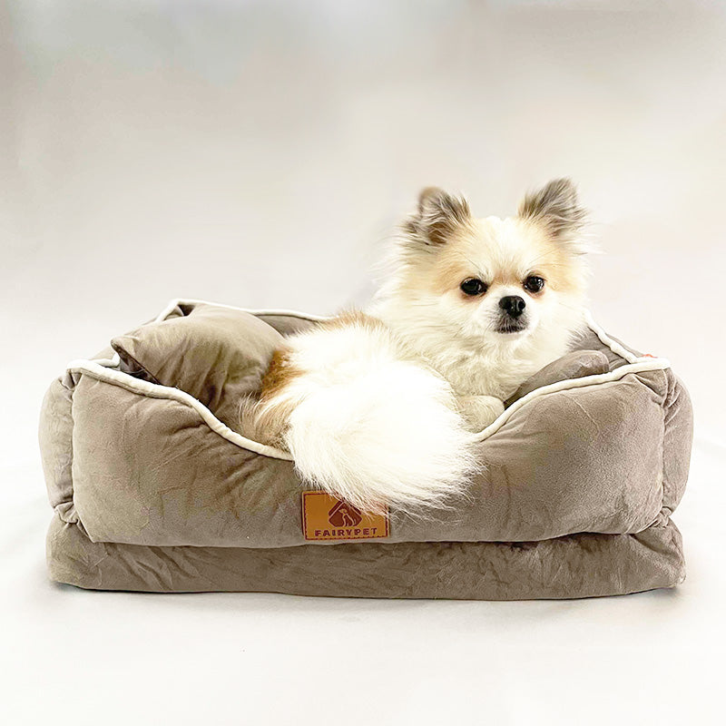 Edles Hundebett mit hohem Komfort