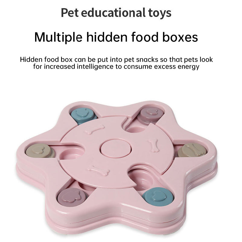 Dog puzzle activation toy for treats