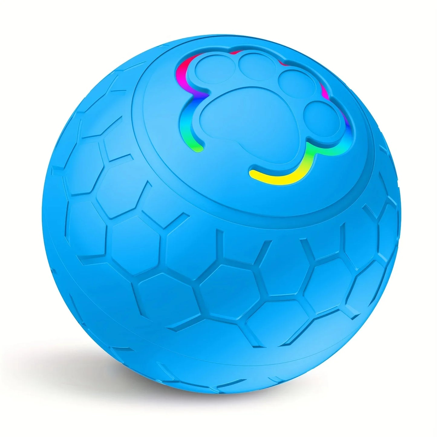 Smart interactive bite-resistant bouncing ball