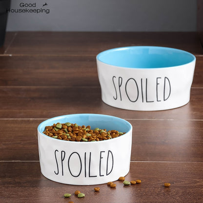 Ceramic food and water bowl – available in three sizes