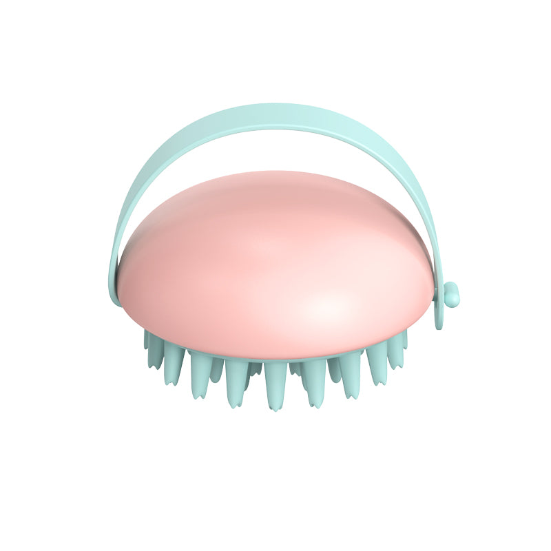 Massage brush with 3D spikes for bath time