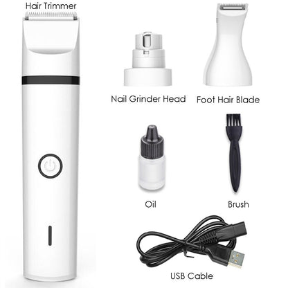 The ultimate 3-in-1 trimmer with USB cable