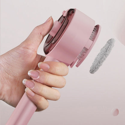 Massage brush combined with water vapor