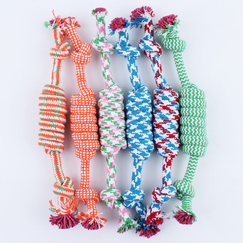 Chew toy for dogs in cheerful colors