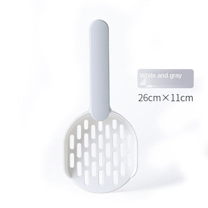 Stylish cat scoop for the litter box