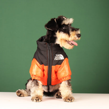 Cool lightly padded dog jacket from the brand Dog Face