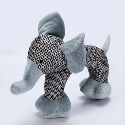 Elegant soft toy with squeaking sound for dogs