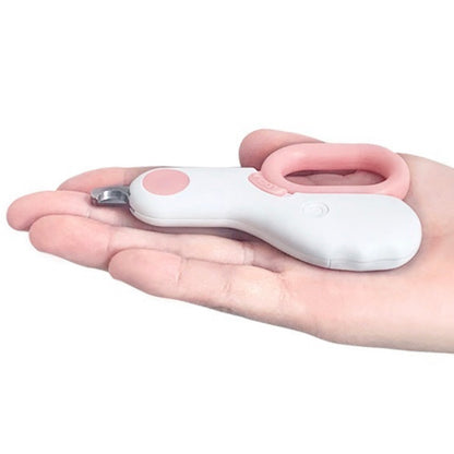 Ergonomic claw clipper LED lamp stainless steel