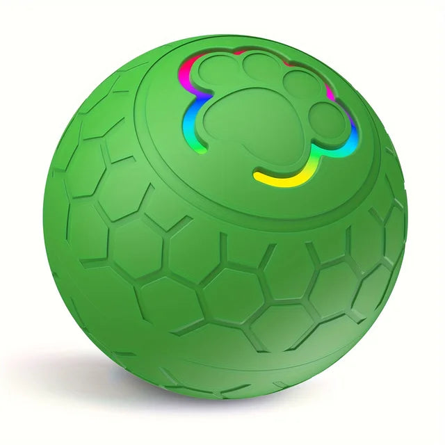 Smart interactive bite-resistant bouncing ball