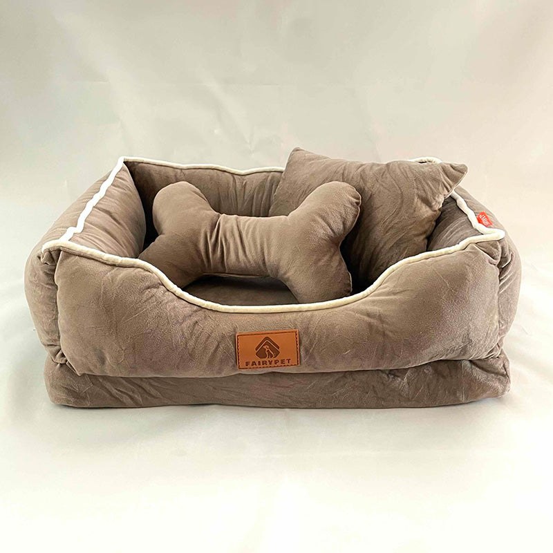Edles Hundebett mit hohem Komfort