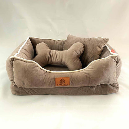 Edles Hundebett mit hohem Komfort