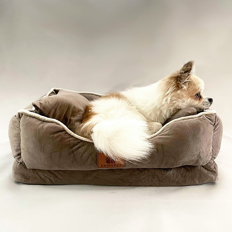 Edles Hundebett mit hohem Komfort