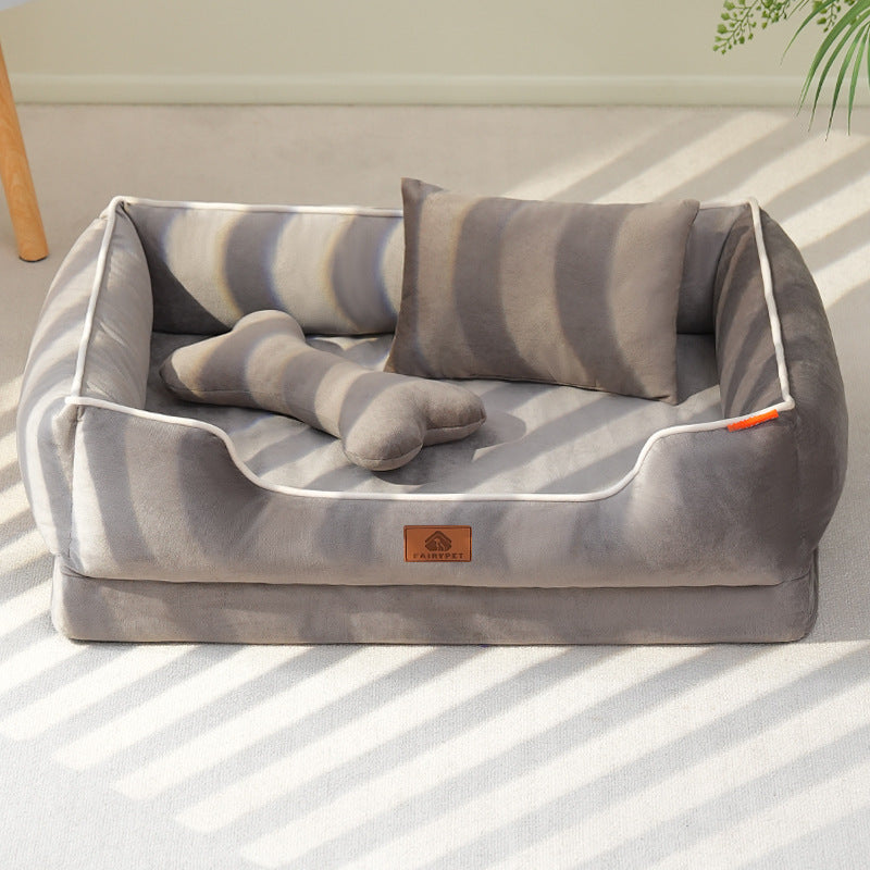 Edles Hundebett mit hohem Komfort