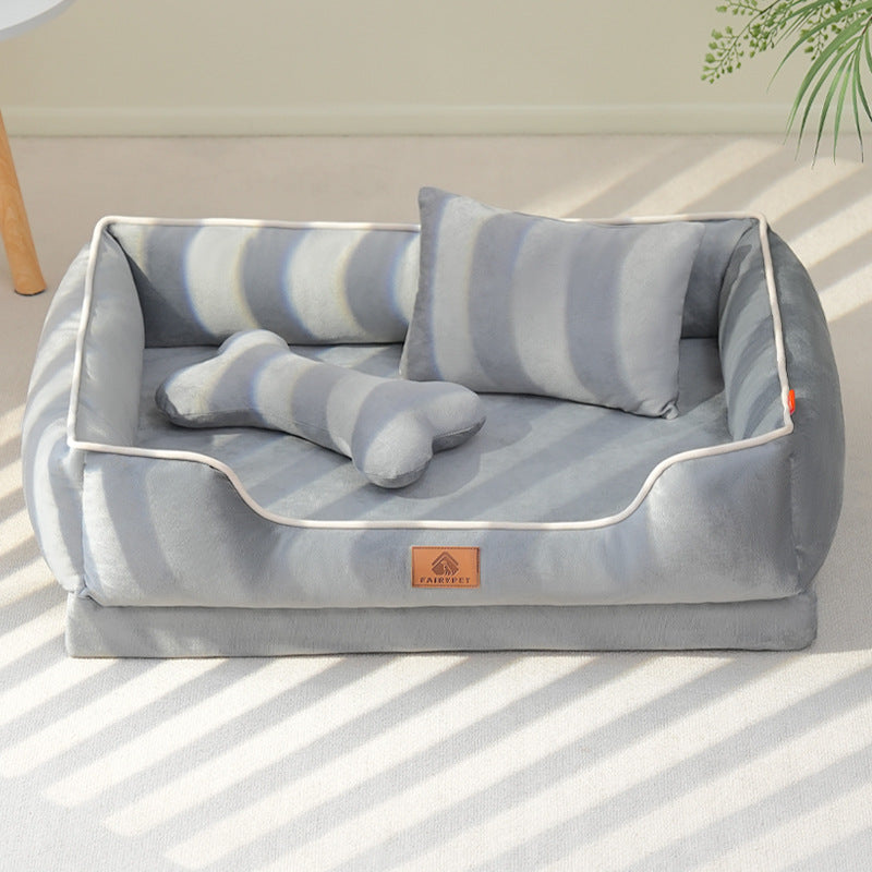 Edles Hundebett mit hohem Komfort