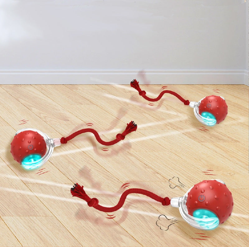 Interactive bouncing ball with chirping birds