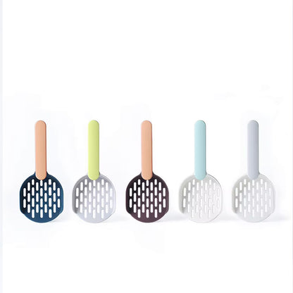 Stylish cat scoop for the litter box