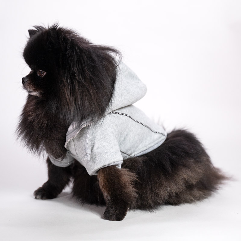 Fleecefutter-Kapuzenpullover aus Baumwollmix für 100 %